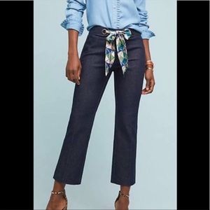 🍄 Anthropologie the essential crop flare jeans